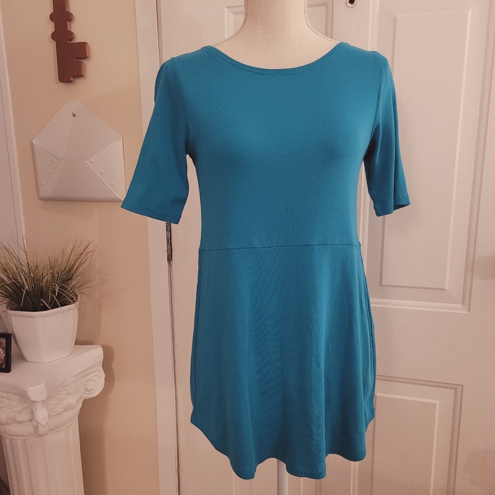 J.jill Pima shirttail tee size xs